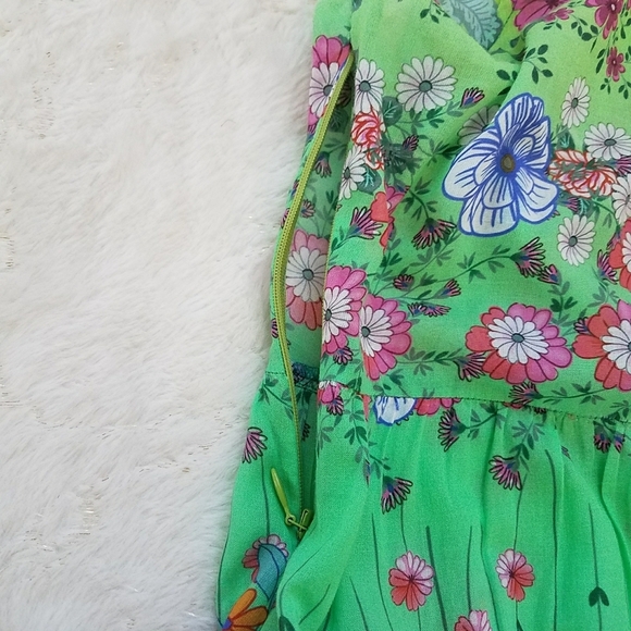 Johnny Was Rainbow Field Ruffle Tank Dress - Picture 7 of 10